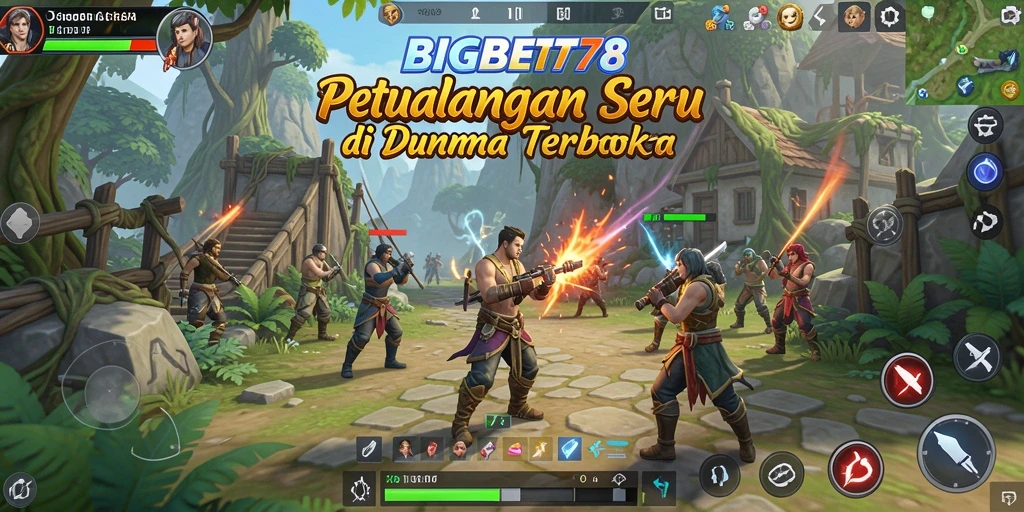 Gameplay seru di dunia terbuka BIGBET78 yang menantang.