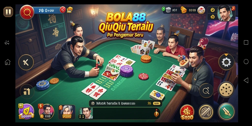 Gameplay seru dan interaktif pada BOLA88 QiuQiu.