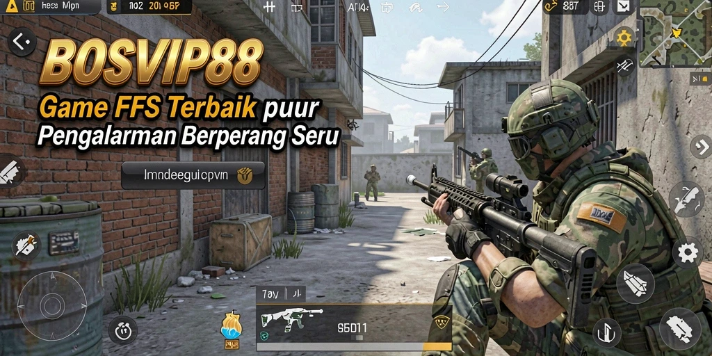 Tangkapan layar gameplay <strong>BOSVIP88</strong> menampilkan aksi seru dalam pertempuran FPS.