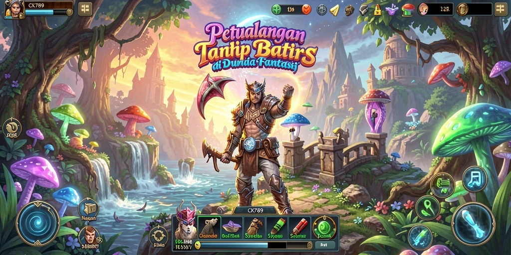 Tampilan gameplay CK789 yang seru dan penuh petualangan.