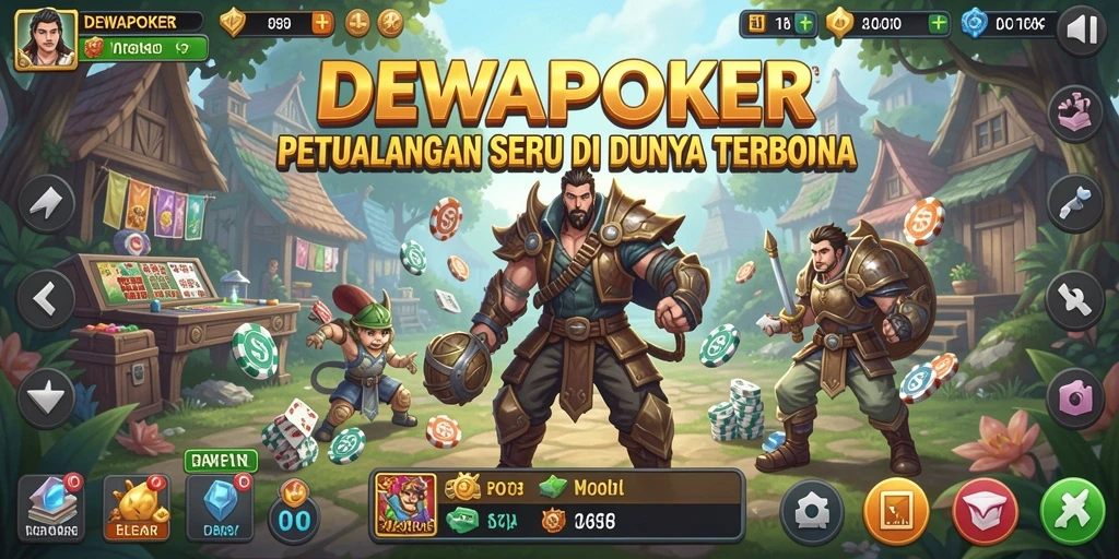 Tampilan menarik dari gameplay DEWAPOKER yang menakjubkan.