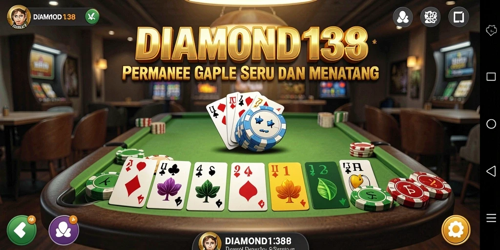 Tampilan gameplay seru dan interaktif di DIAMOND138.