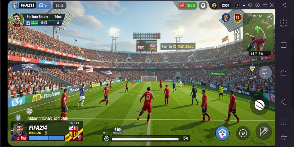 Tampilan gameplay FIFA234 yang menakjubkan dan penuh petualangan.