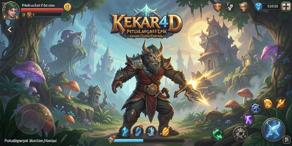 Tampilan menarik dari gameplay RPG yang mendebarkan.