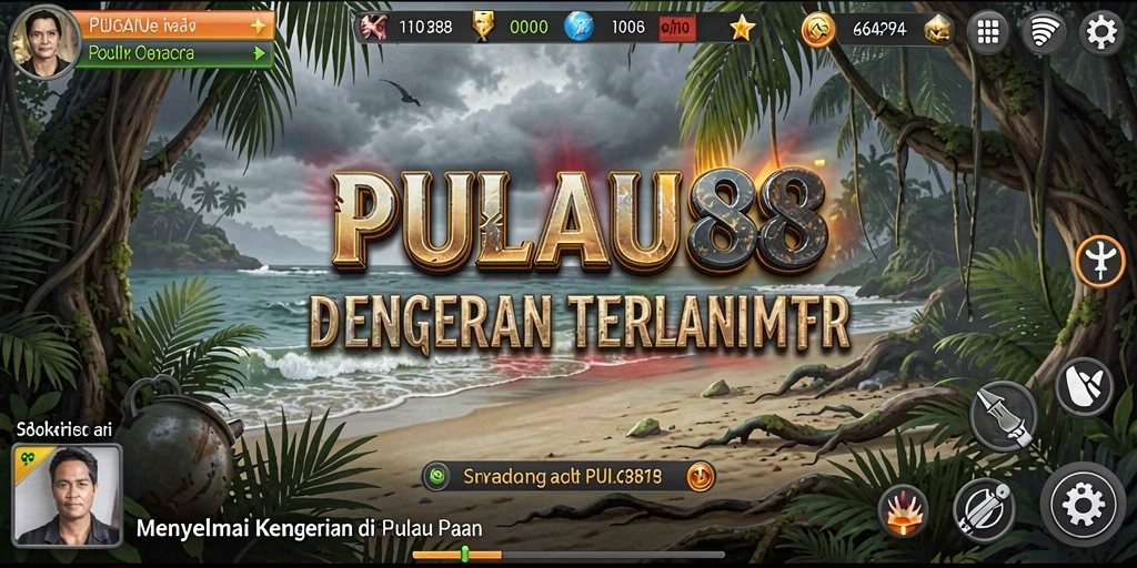 Gameplay PULAU88 penuh ketegangan dan kengerian.