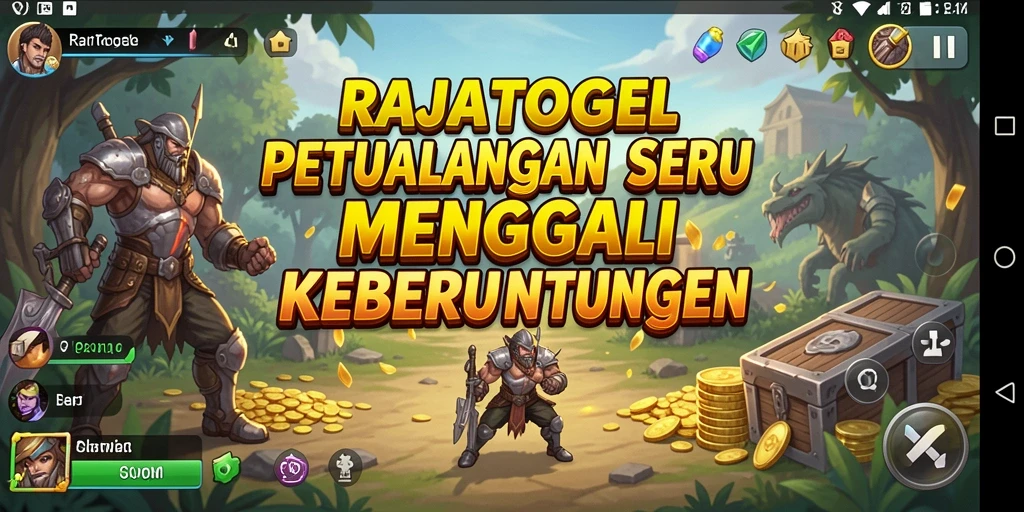 Tampilan gameplay petualangan yang menegangkan dan seru.