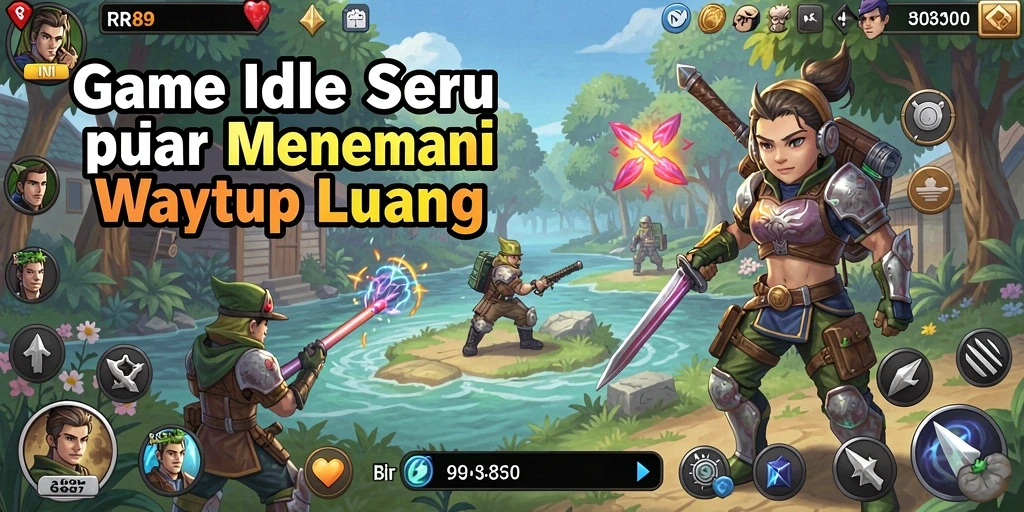 Gameplay menarik dari RR89 dengan elemen Idle yang seru.