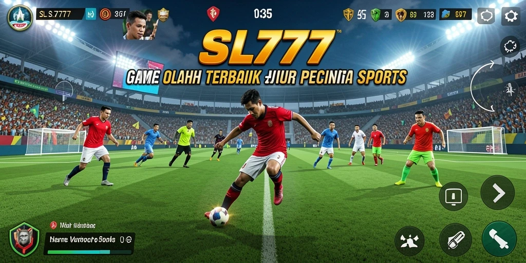 Tampilan gameplay menyerupai pengalaman nyata dalam bermain olahraga.
