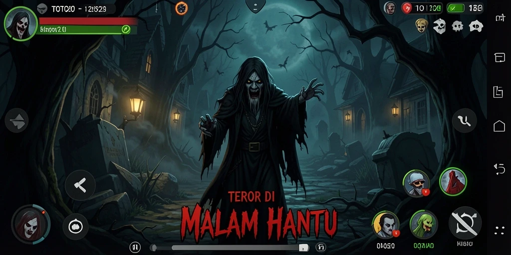 Gameplay mendebarkan dengan suasana mencekam di TOTO20.