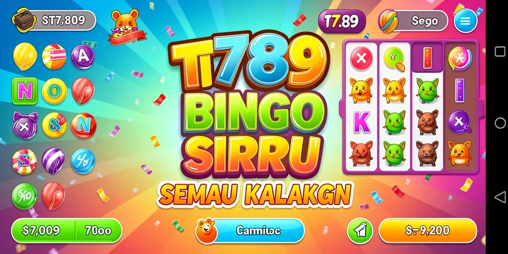 Tampilan gameplay seru di TT789 melalui permainan Bingo.