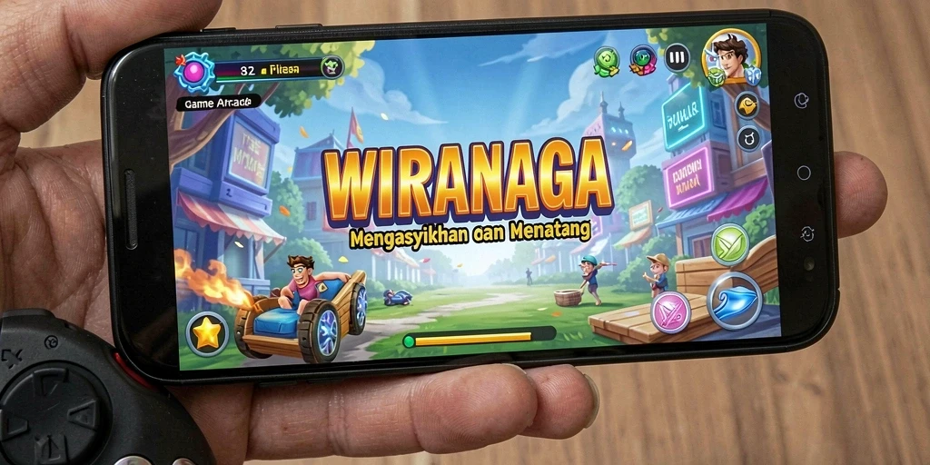 Gameplay seru dan tantangan menunggu Anda di WIRANAGA.