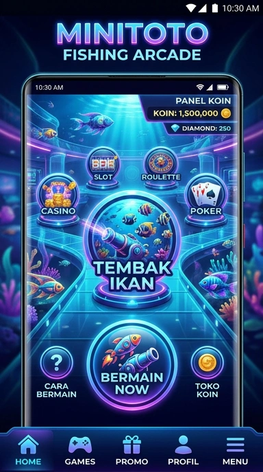 Tampilan antarmuka Minitoto yang intuitif, mudah digunakan.